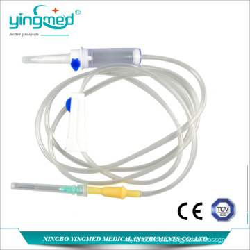 Medical disposable saline infusion set